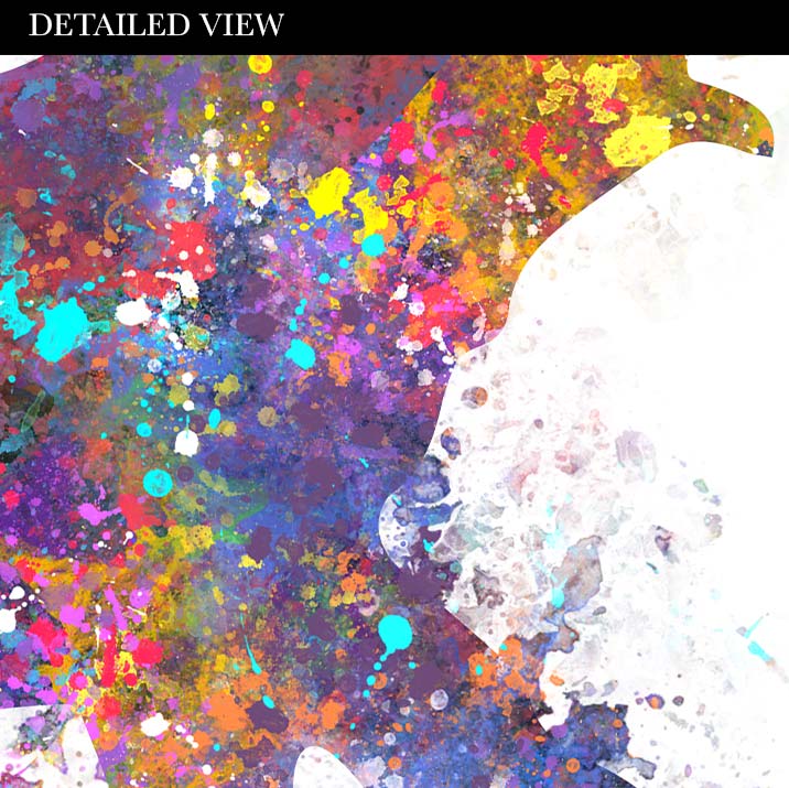 Elephant and Butterflies Watercolour Print