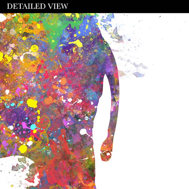 Elephant Couple Watercolour Art