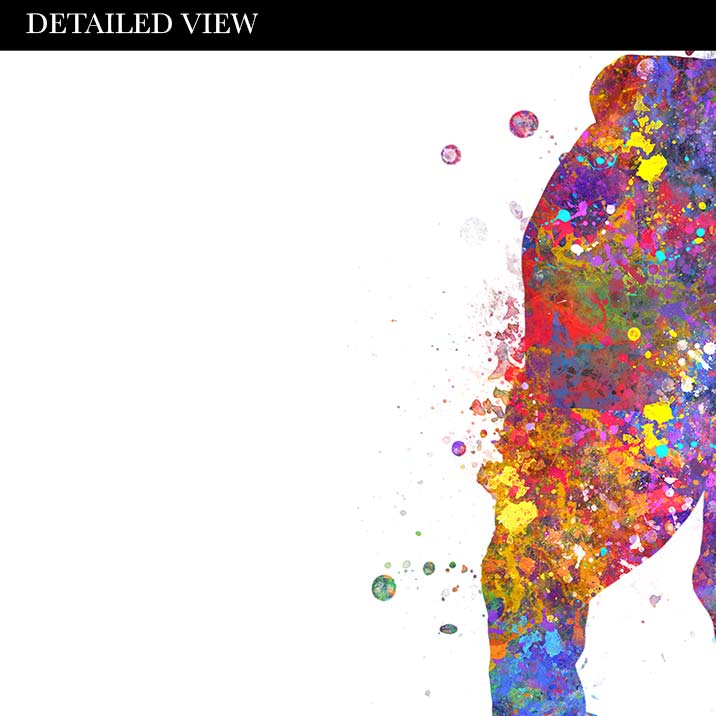 English Bulldog Watercolour Print