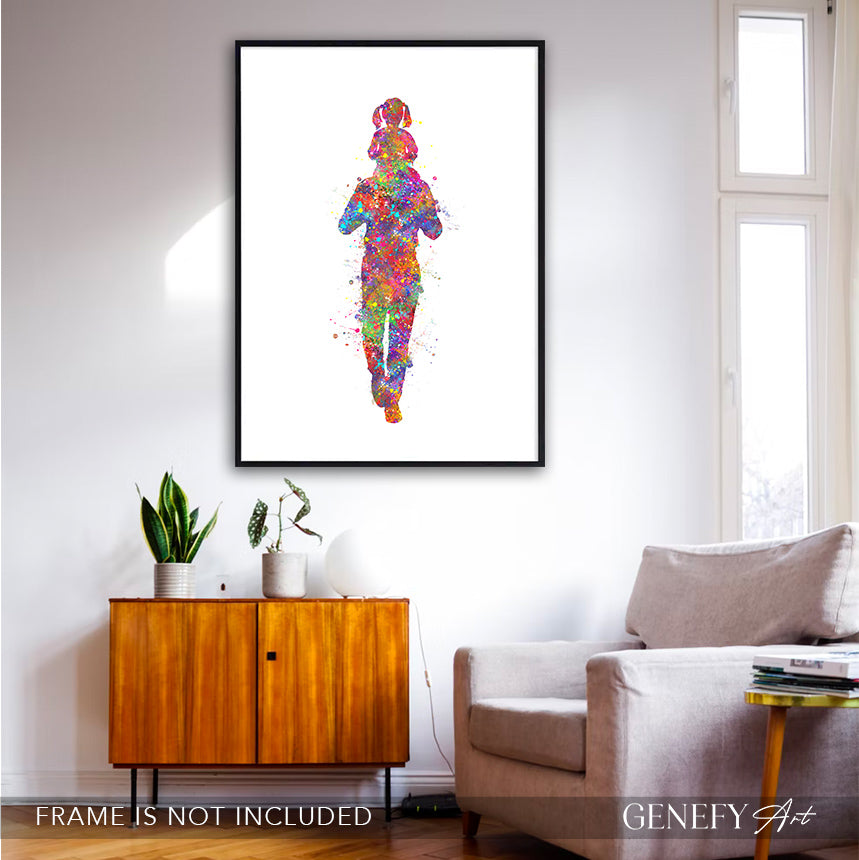 Father and Daughter Art Print