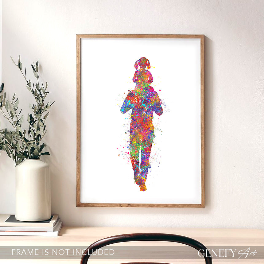 Father and Daughter Art Print