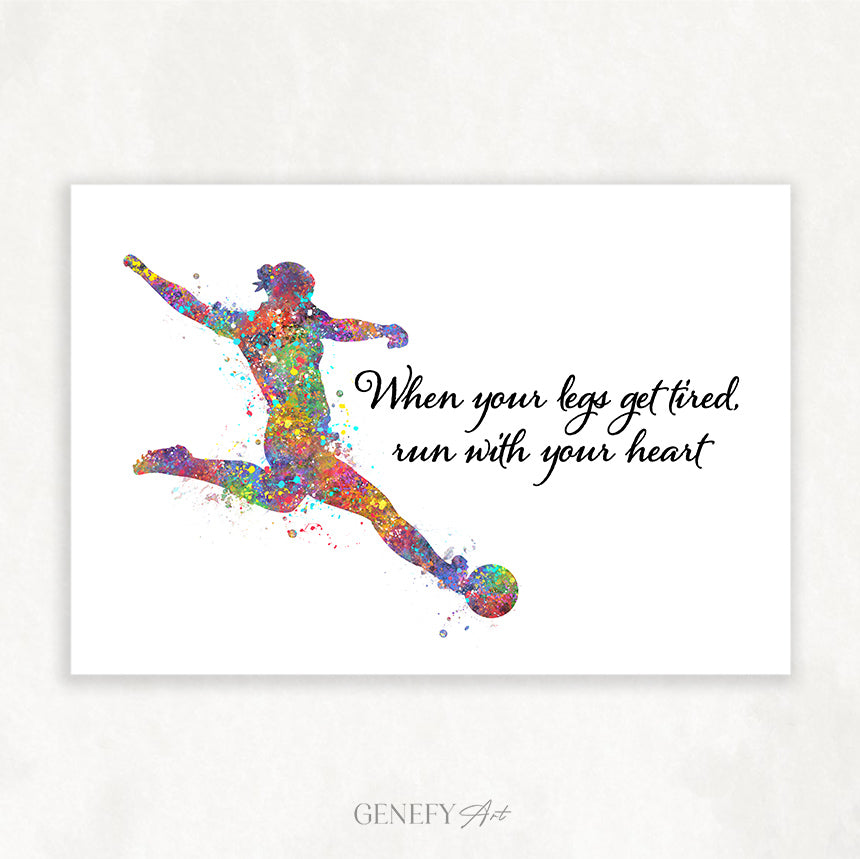 Sports Motivational Quote Art