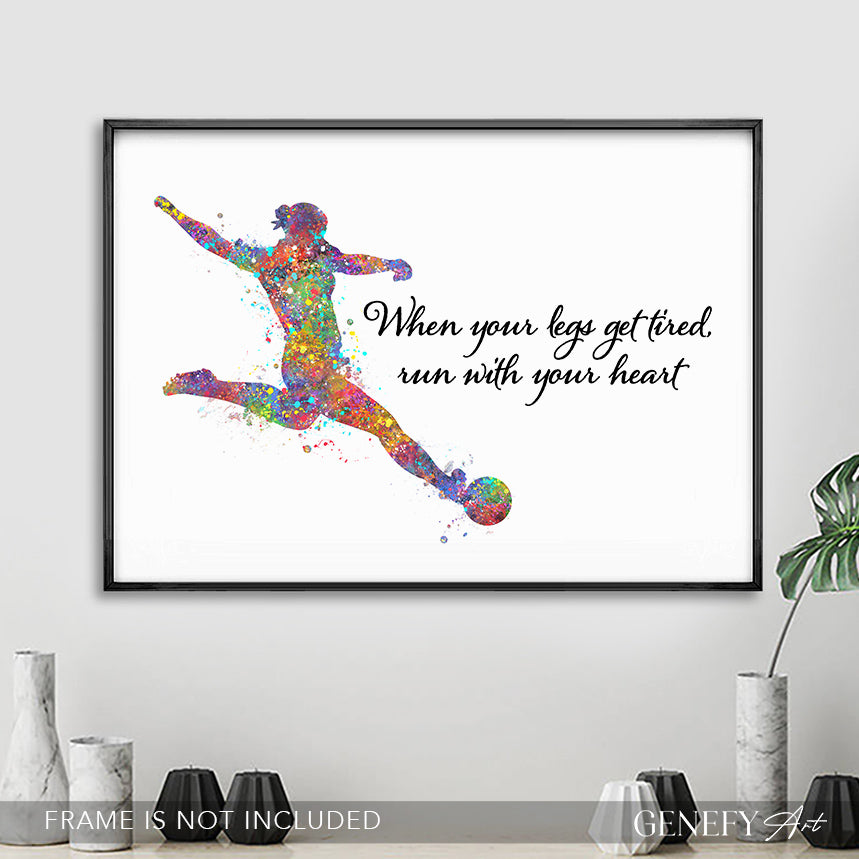 Sports Motivational Quote Art