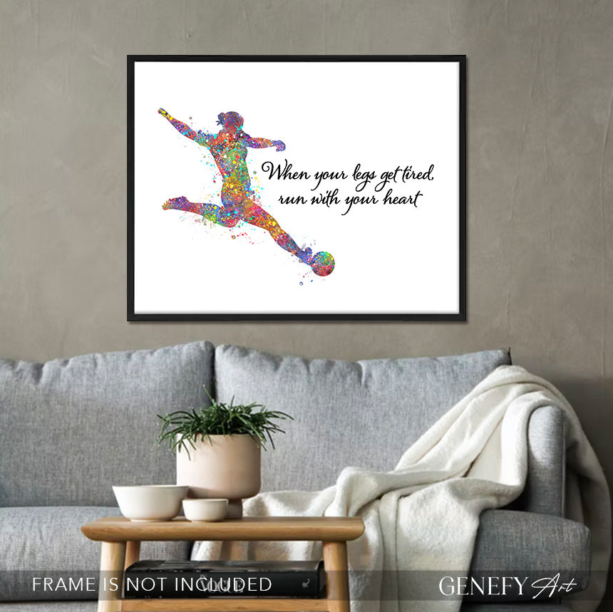 Sports Motivational Quote Art