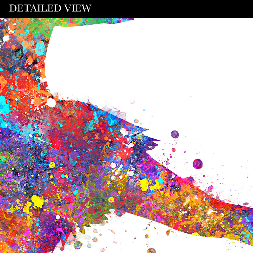 Figure Skating Watercolour Art Print