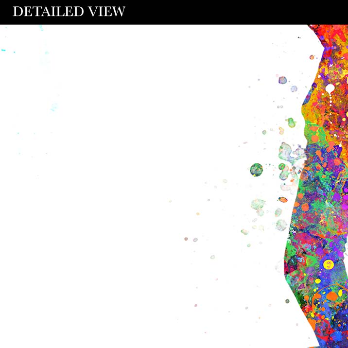 Grandfather Fishing With Son And Grandkids Watercolour Print