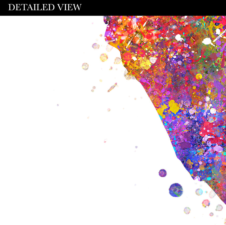 Football Art - Girl Dribbling Ball