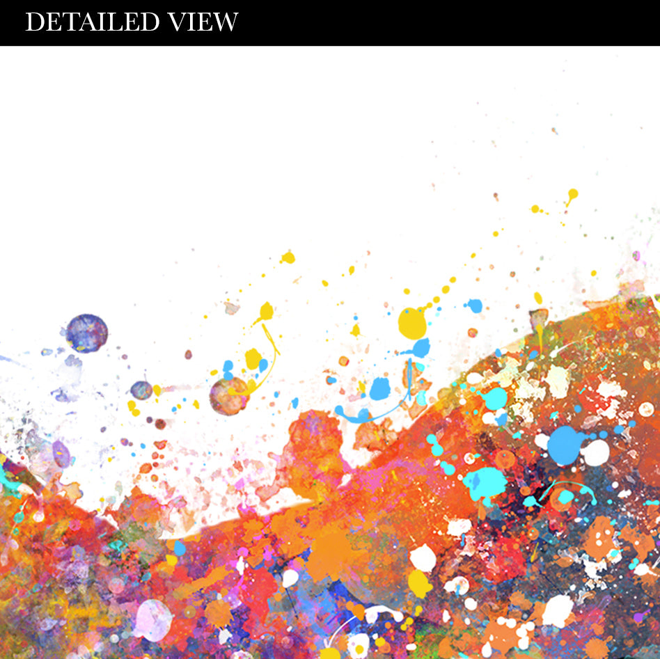 Fox Watercolour Art Print