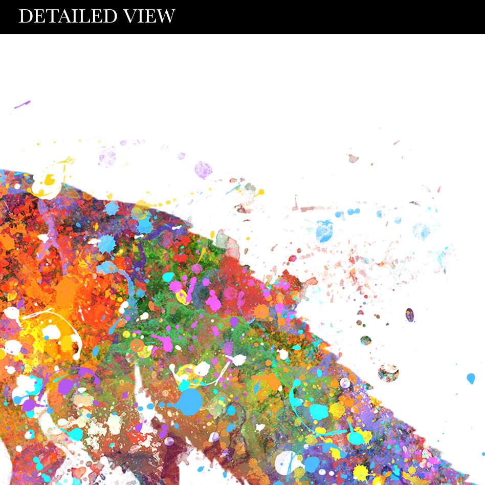 Fox Couple Watercolour Print