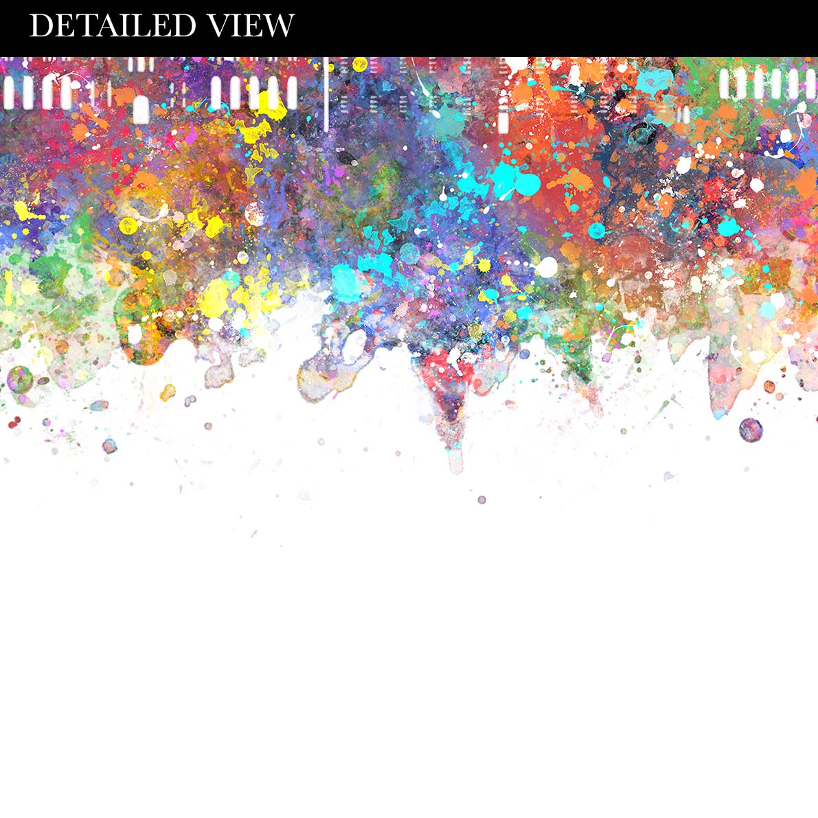 Washington Skyline Watercolour Print - Genefy Art