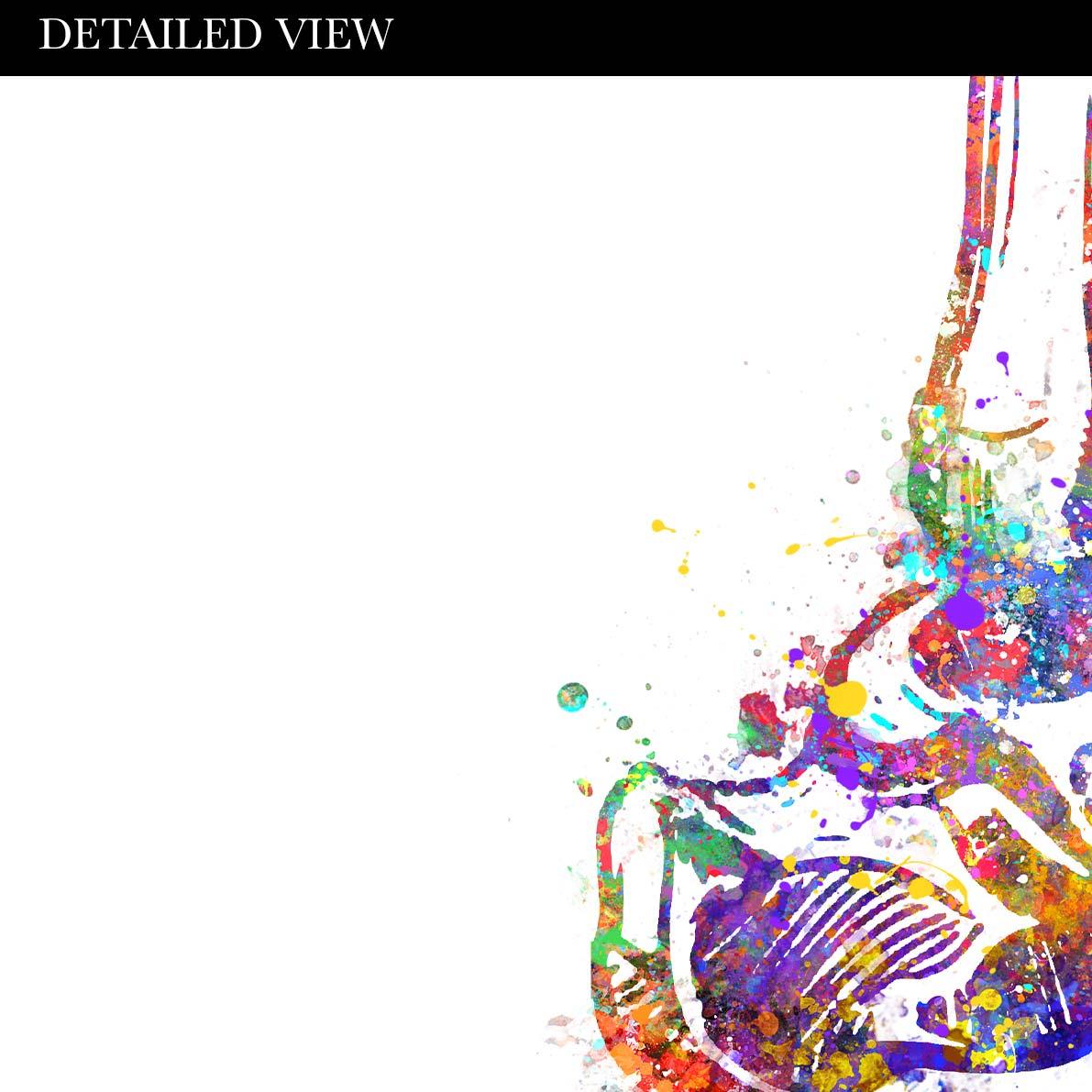 Ankle Joint Watercolour Print - Genefy Art