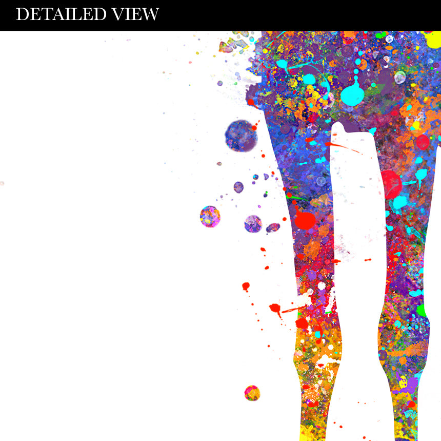 Giraffe Watercolour Art