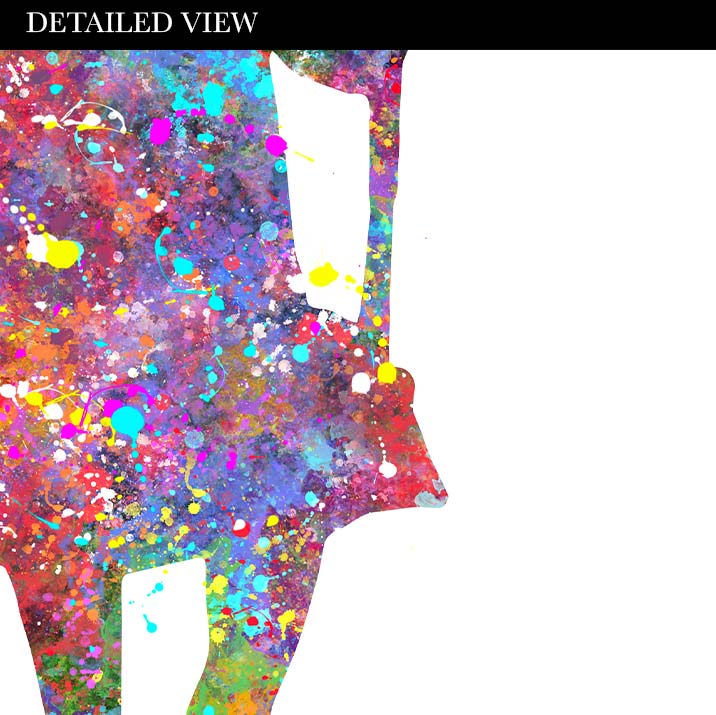 Friendship Quote Watercolour Print