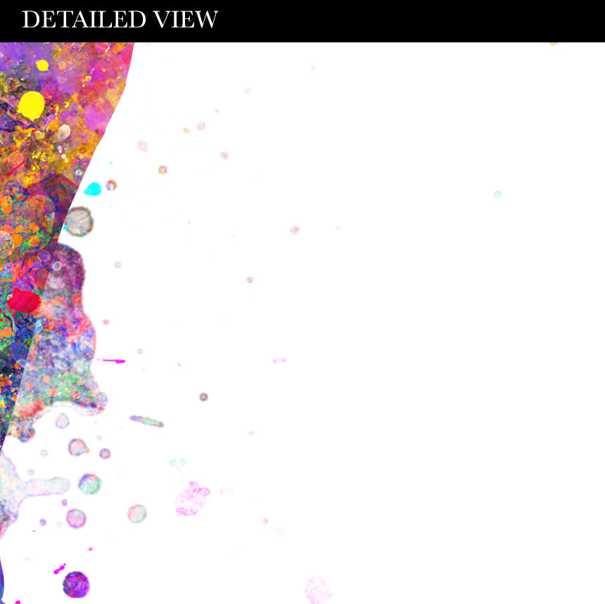 Girl Rollerblading Art