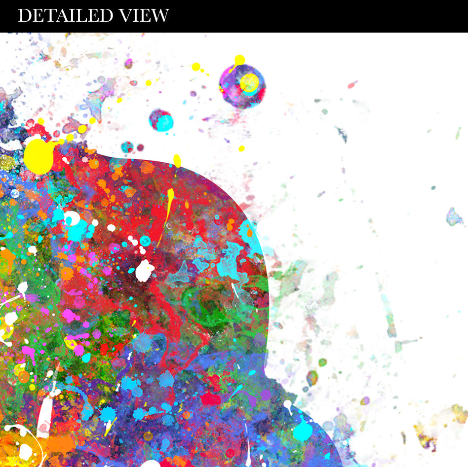 Little Girl and Unicorn Art Print