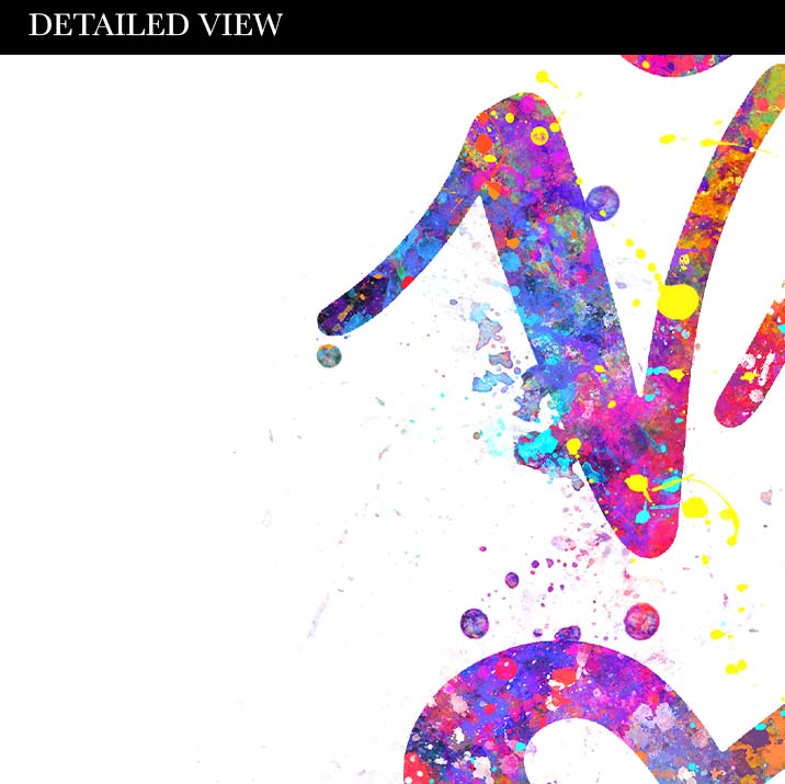 Good Vibes Only Quote Watercolour Print