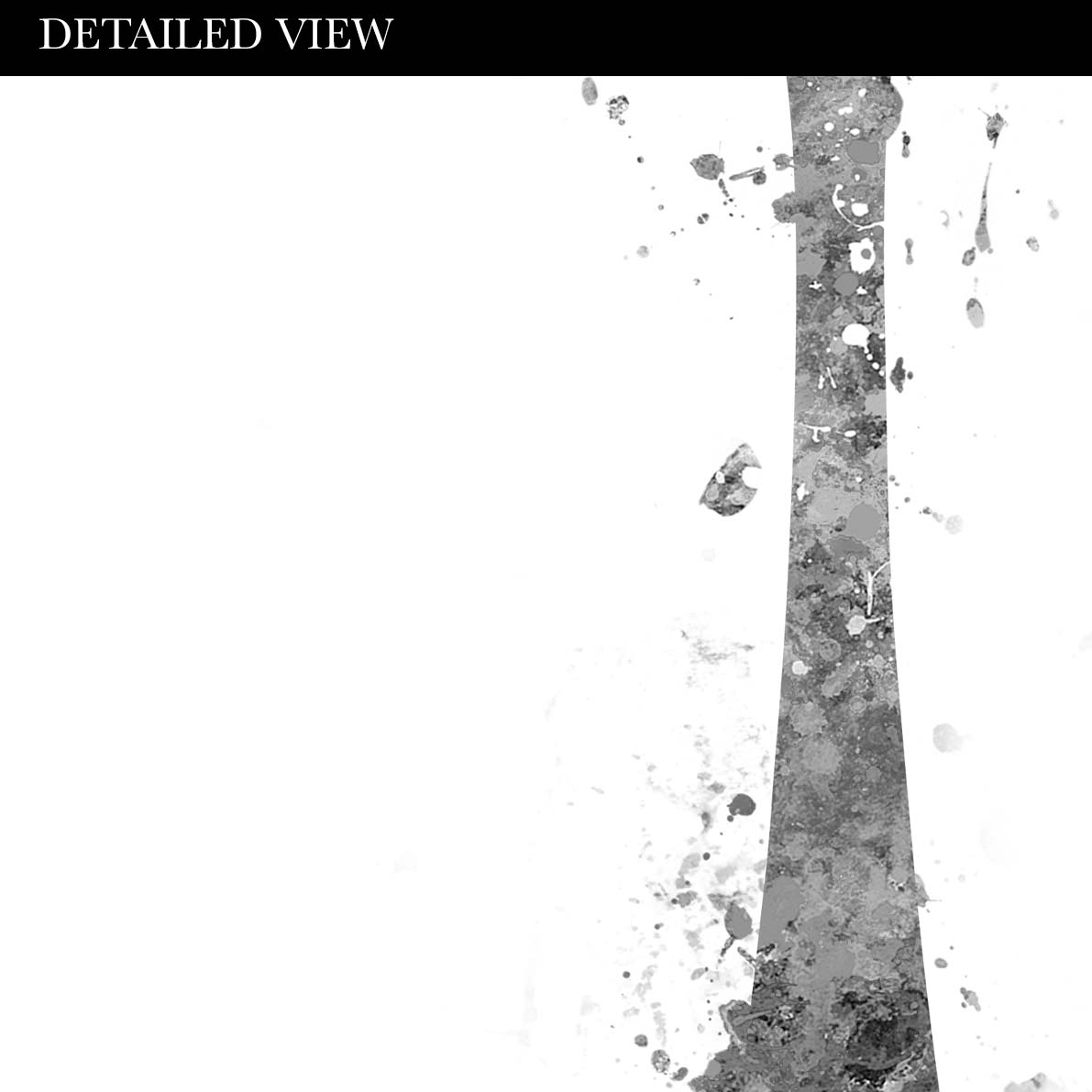 Grey Cutlery Watercolour Kitchen Print