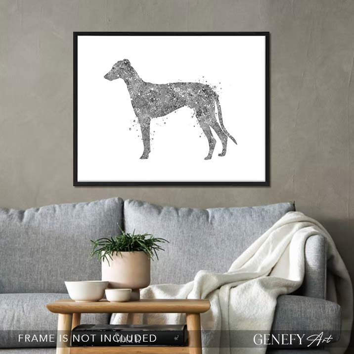 Greyhound Watercolour Print