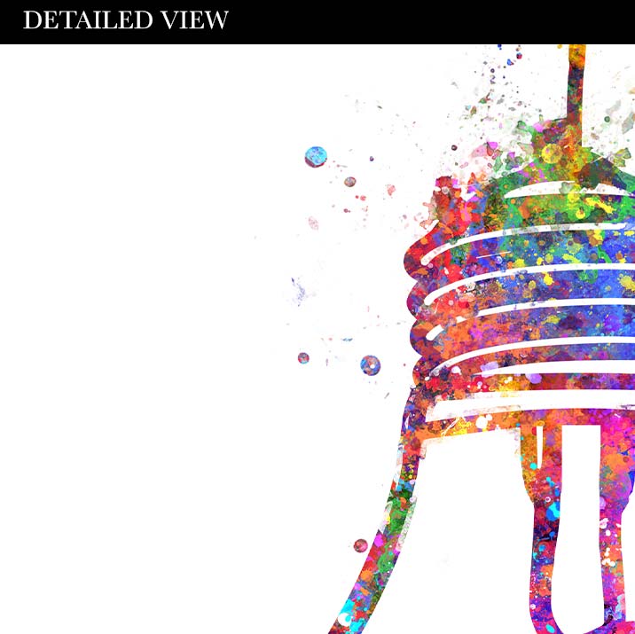 Happiness Quote Watercolour Print