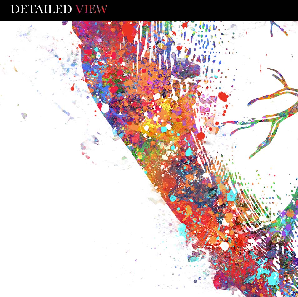 Heart, Brain, Lungs Watercolour Print, Set of 3 Anatomy Prints - Genefy Art