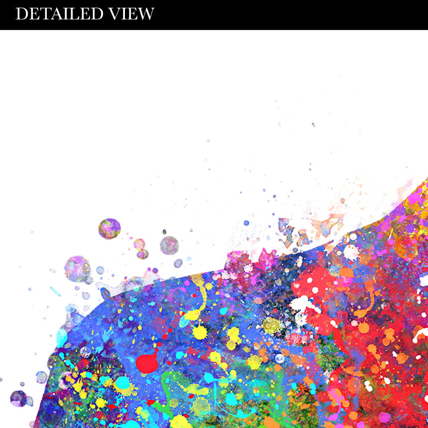 Couple Hiking with German Shepherd Watercolour Art