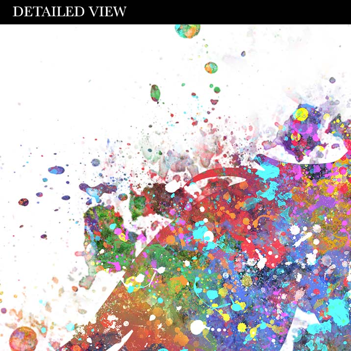 Horse Watercolour Art Print