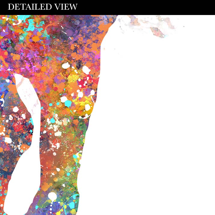 Horse Watercolour Art Print