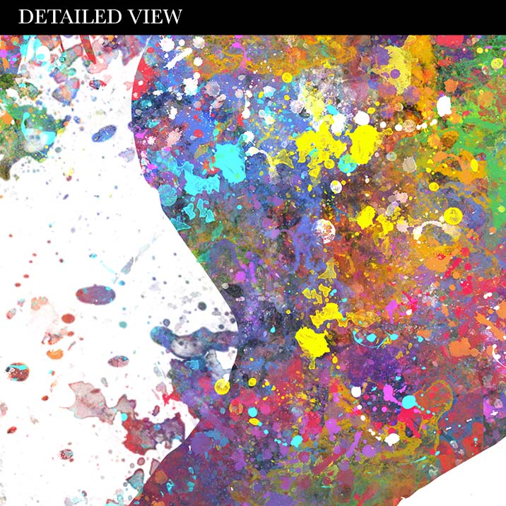 Horse Watercolour Art Print