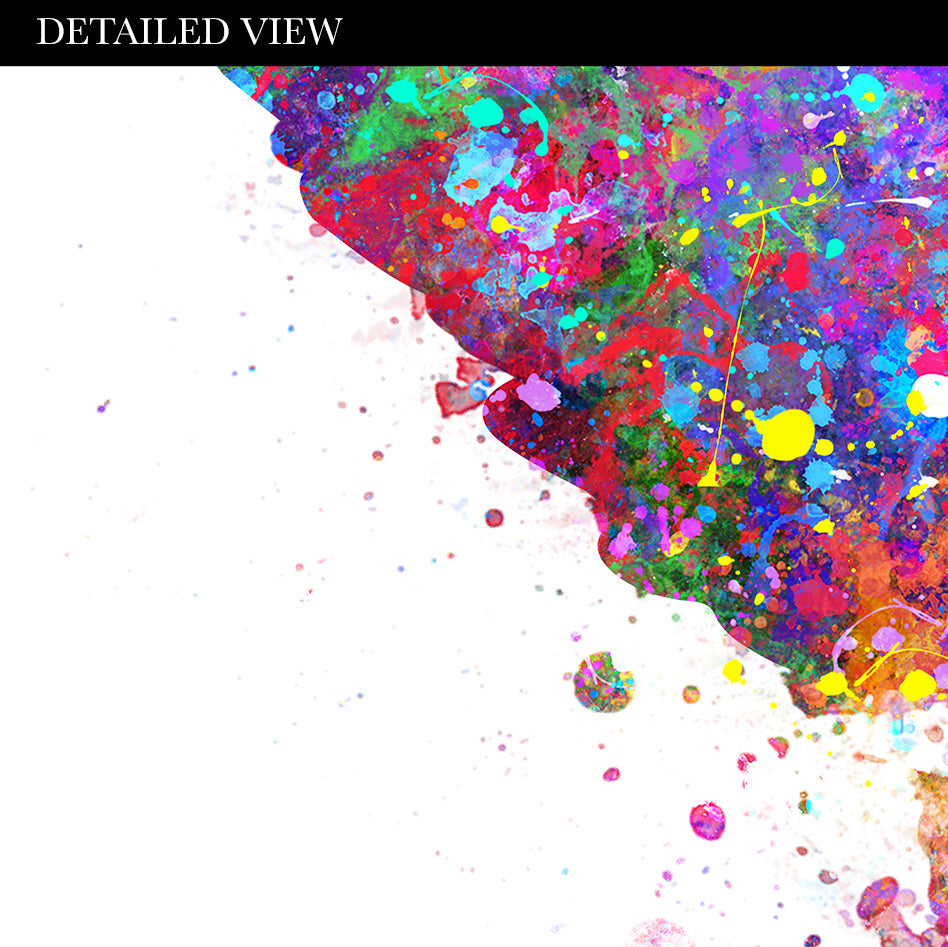 Hummingbird Watercolour Art Print