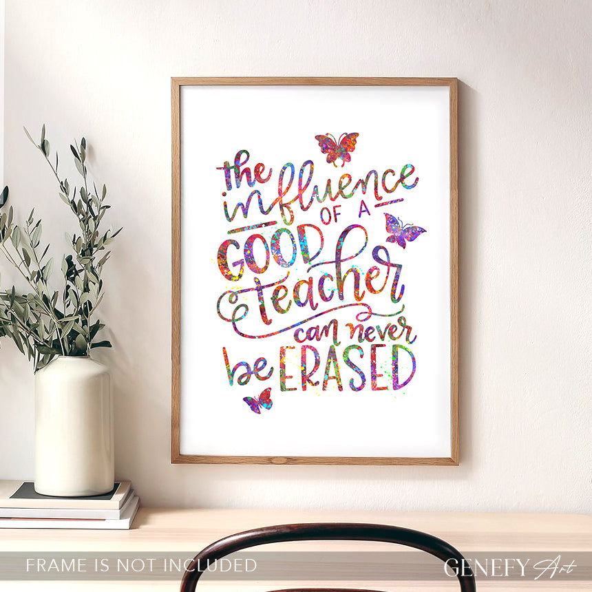 Inspirational Quote for Teacher Print