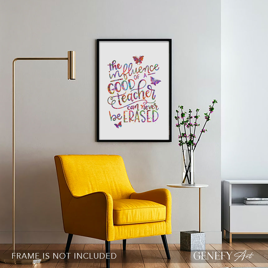 Inspirational Quote for Teacher Print