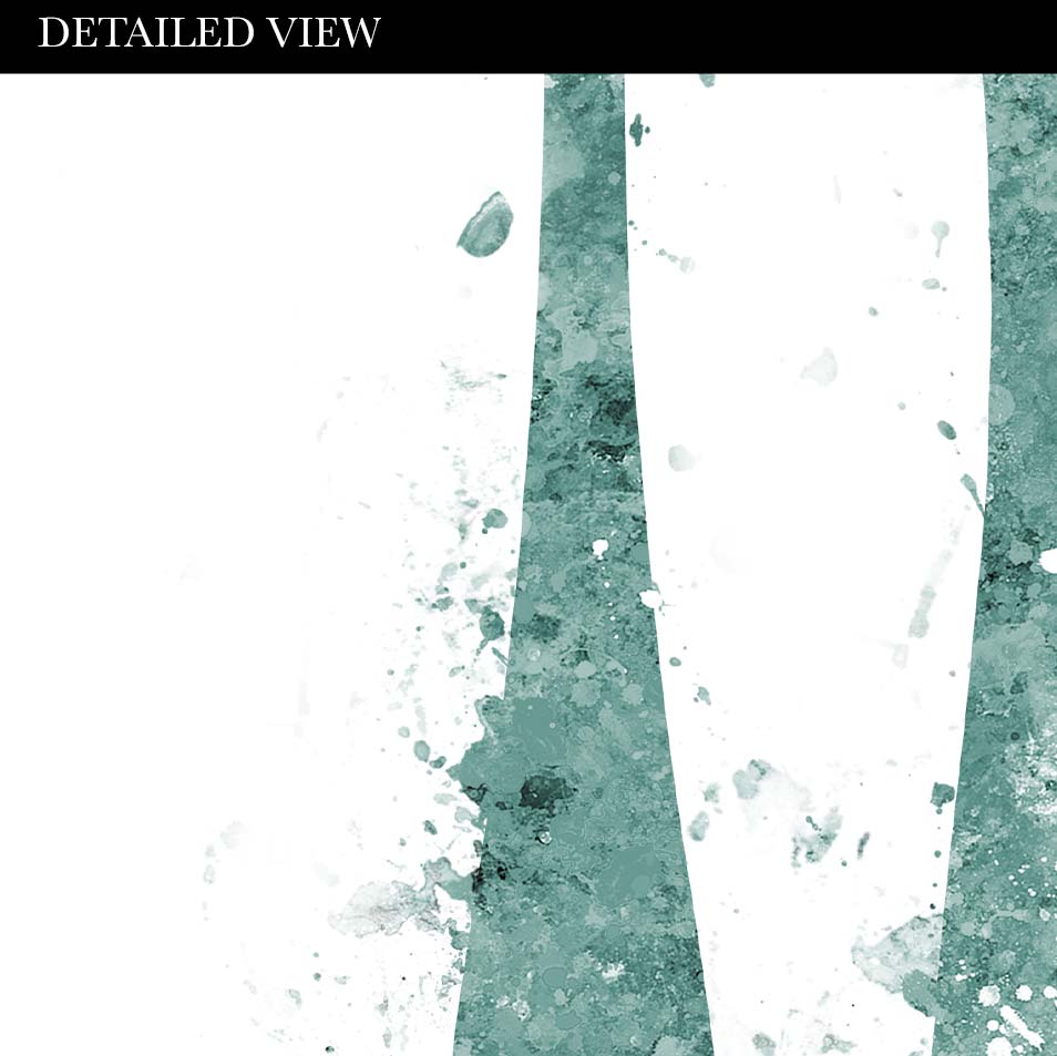 Duck Egg Kitchen Watercolour Art -Set of 3