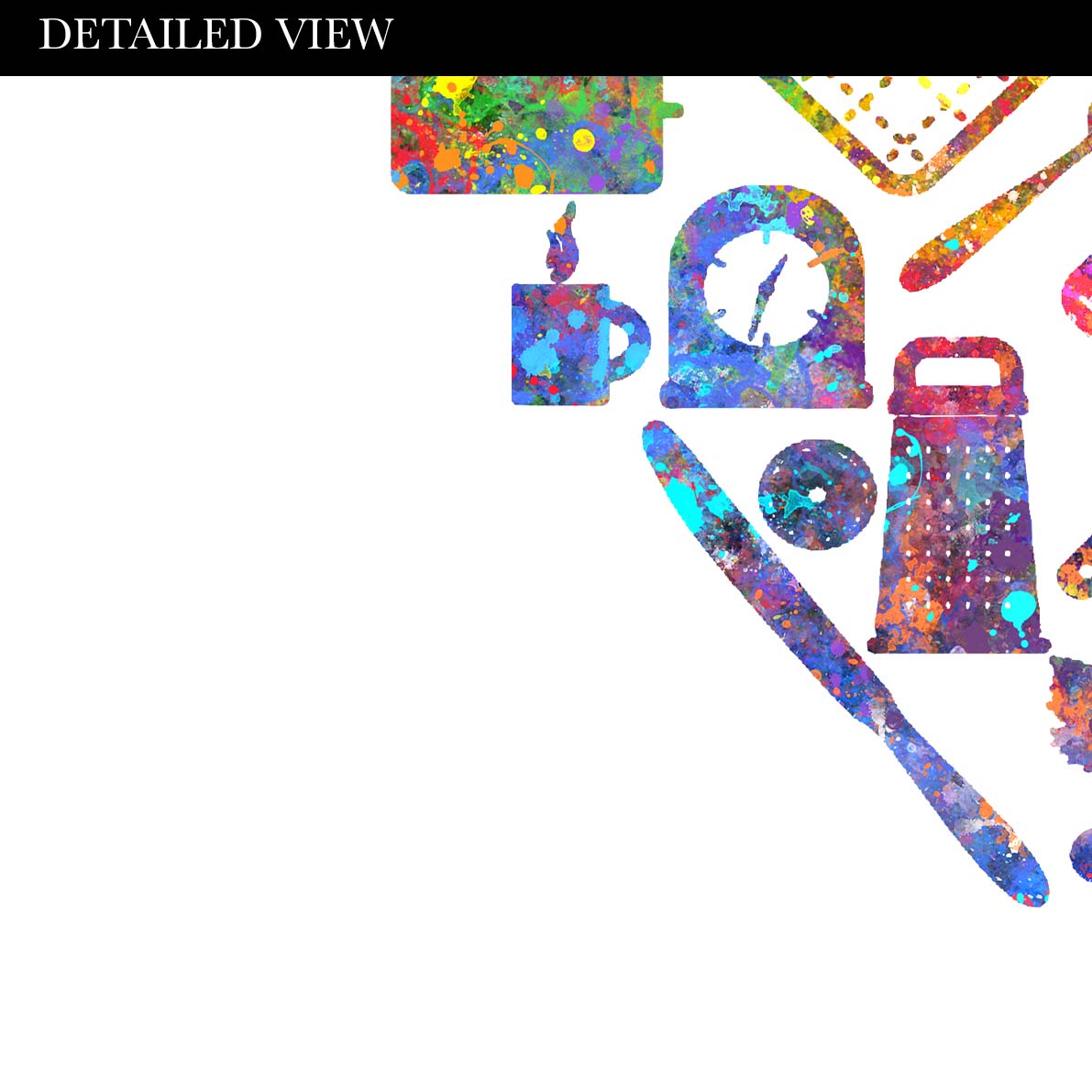 Kitchen Love Watercolour Print