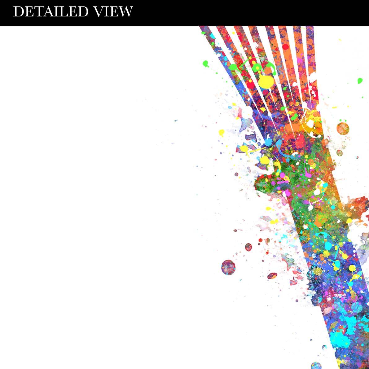 Baking Quote Watercolour Print - Just Beat It - Genefy Art