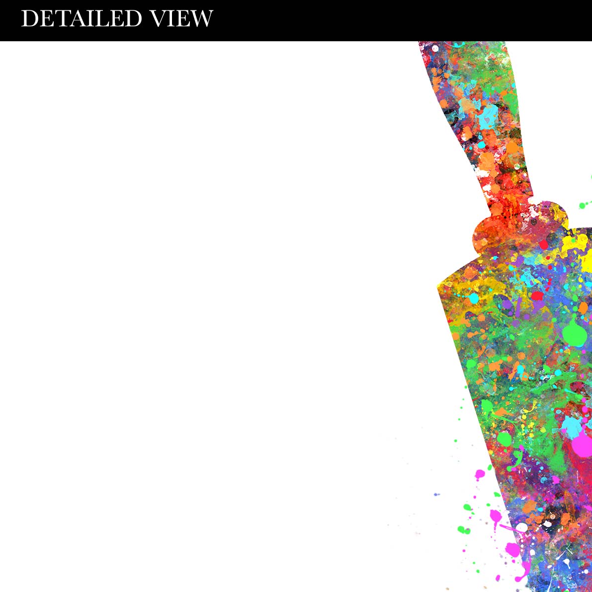 Kitchen Quote Watercolour Print - Just Roll With It