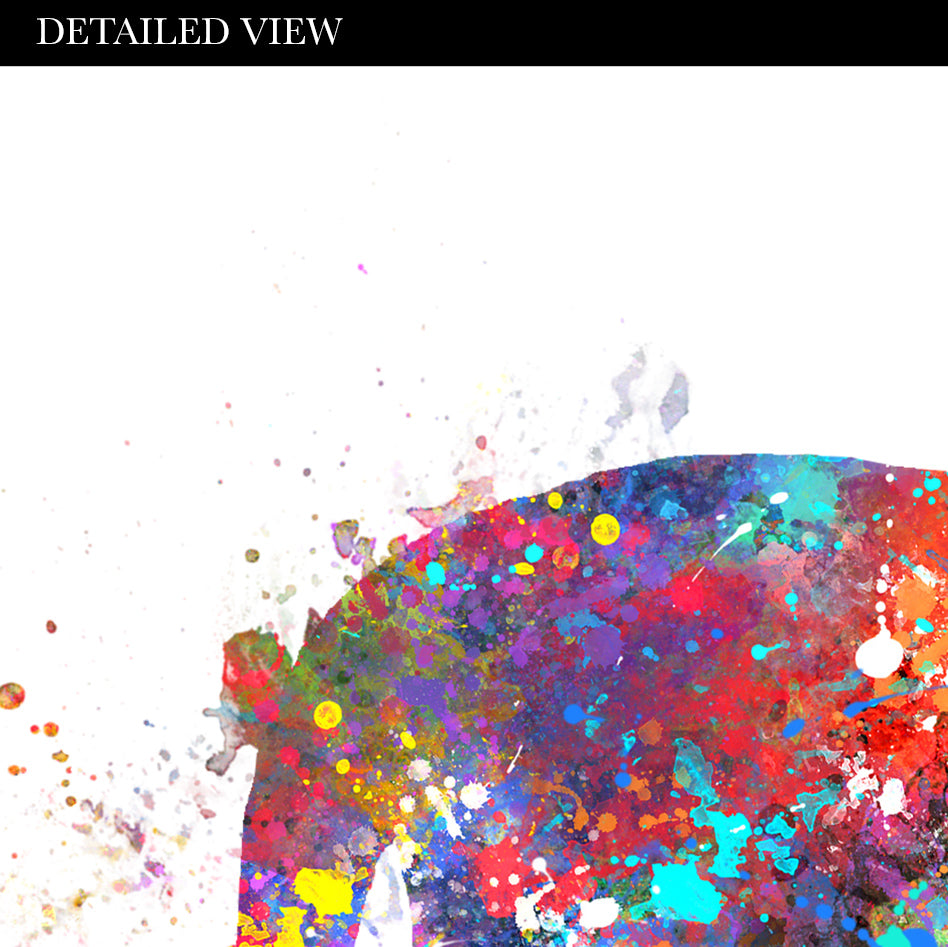 Lioness and Cub Watercolour Art Print