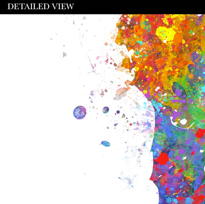 Llama Watercolour Print