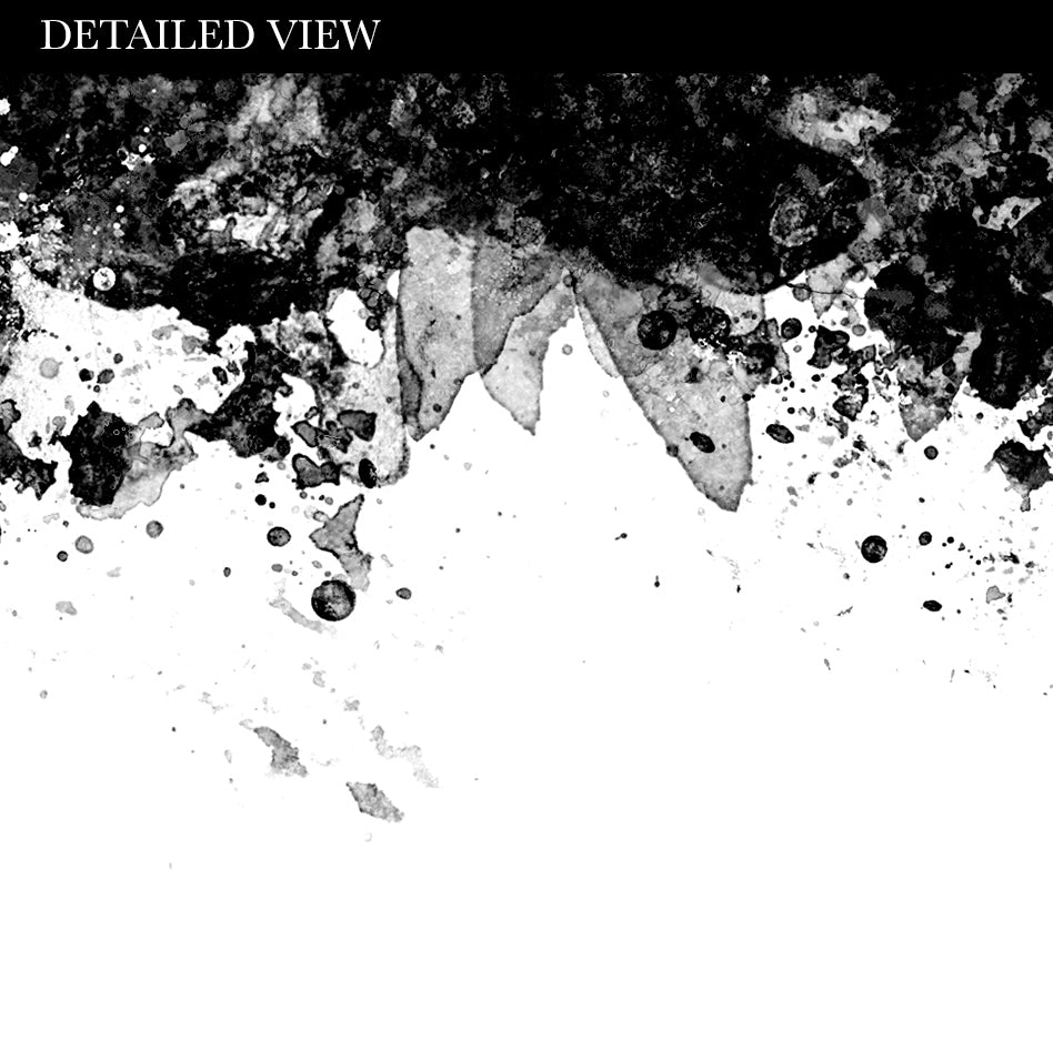 London Skyline Black and White Watercolour Art Print