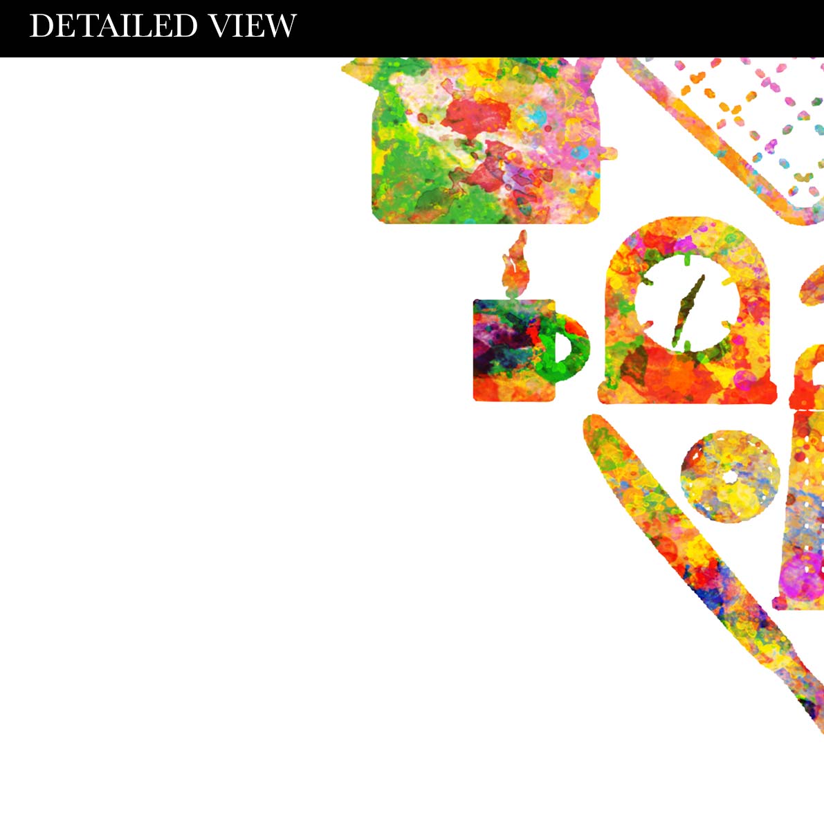 Kitchen Love Watercolour Print