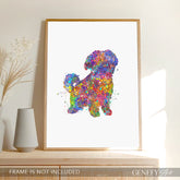 Maltese Watercolour Print - Genefy Art