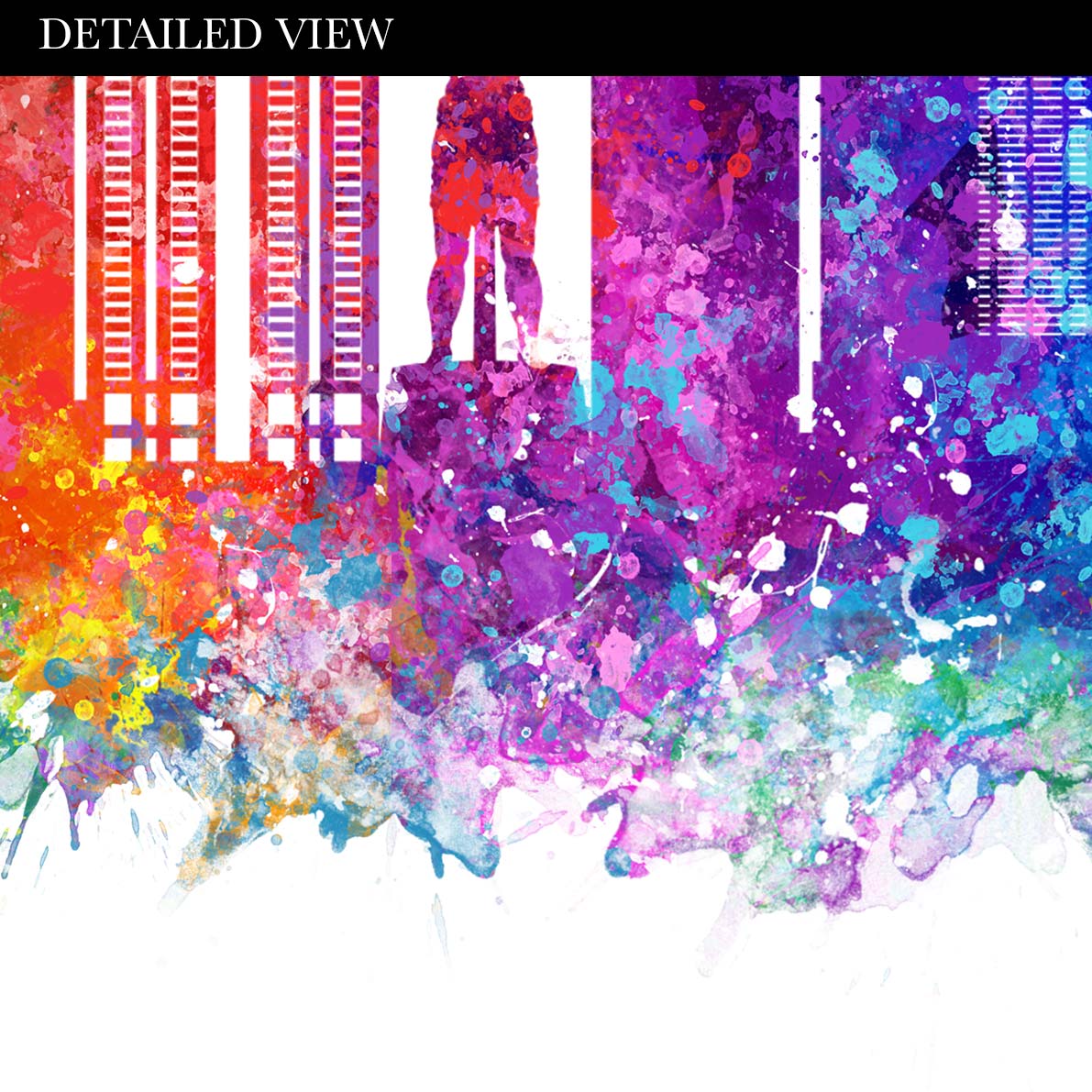 Manila Skyline Watercolour Print - Genefy Art