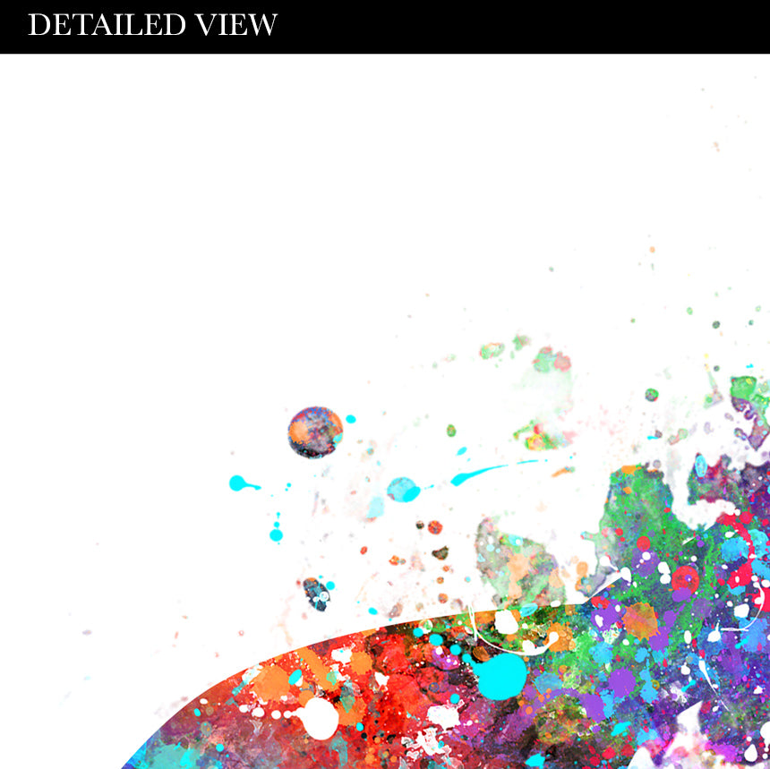 Mermaid Watercolour Art Print