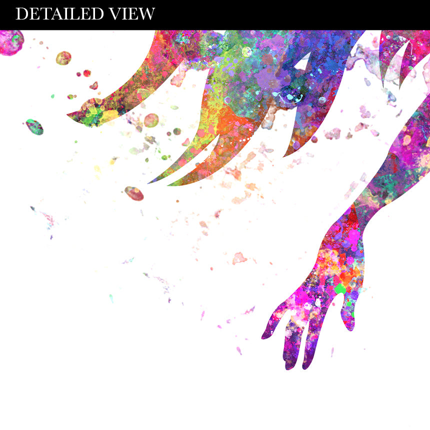 Mermaid Watercolour Art Print