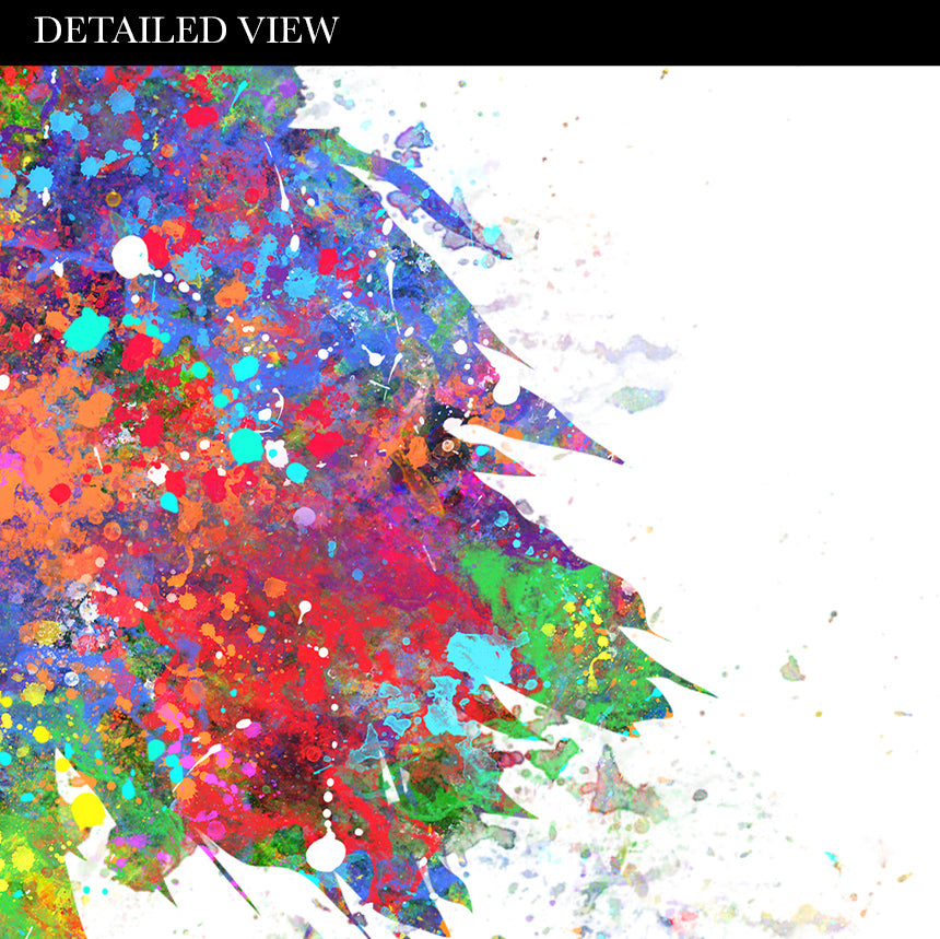 Mermaid Watercolour Art Print