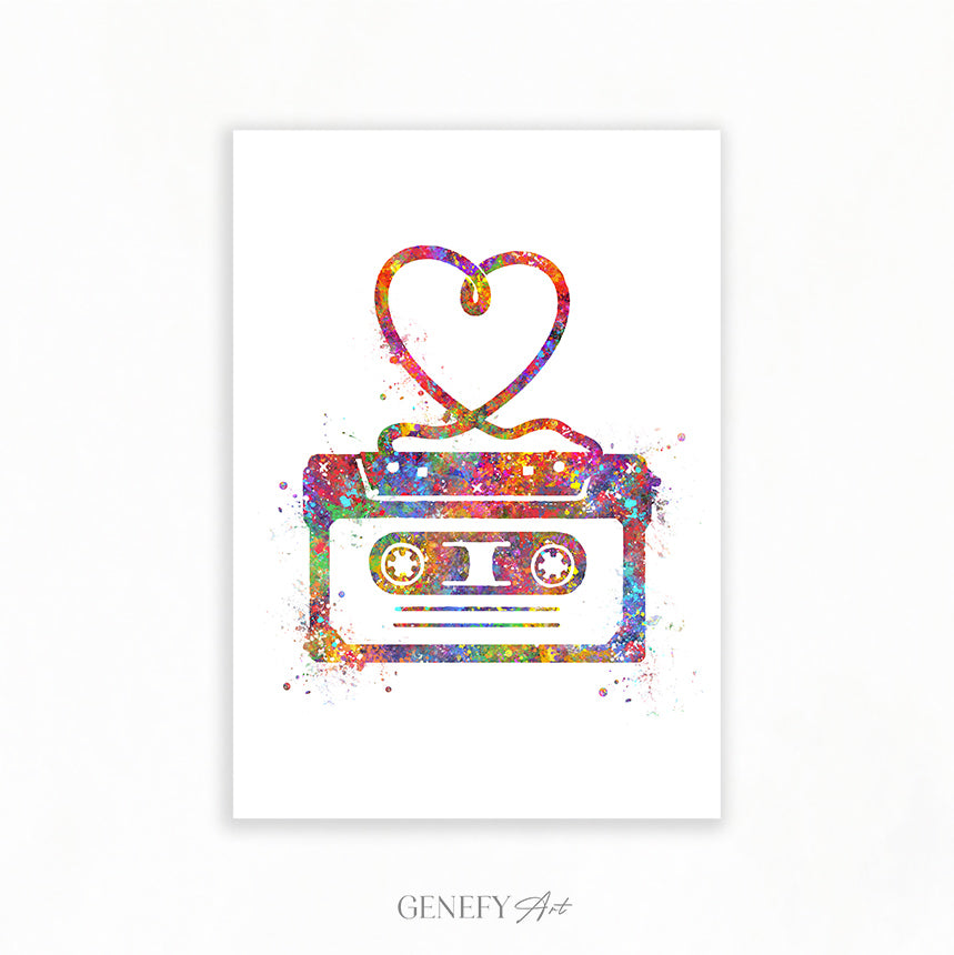 Mixtape Art Print