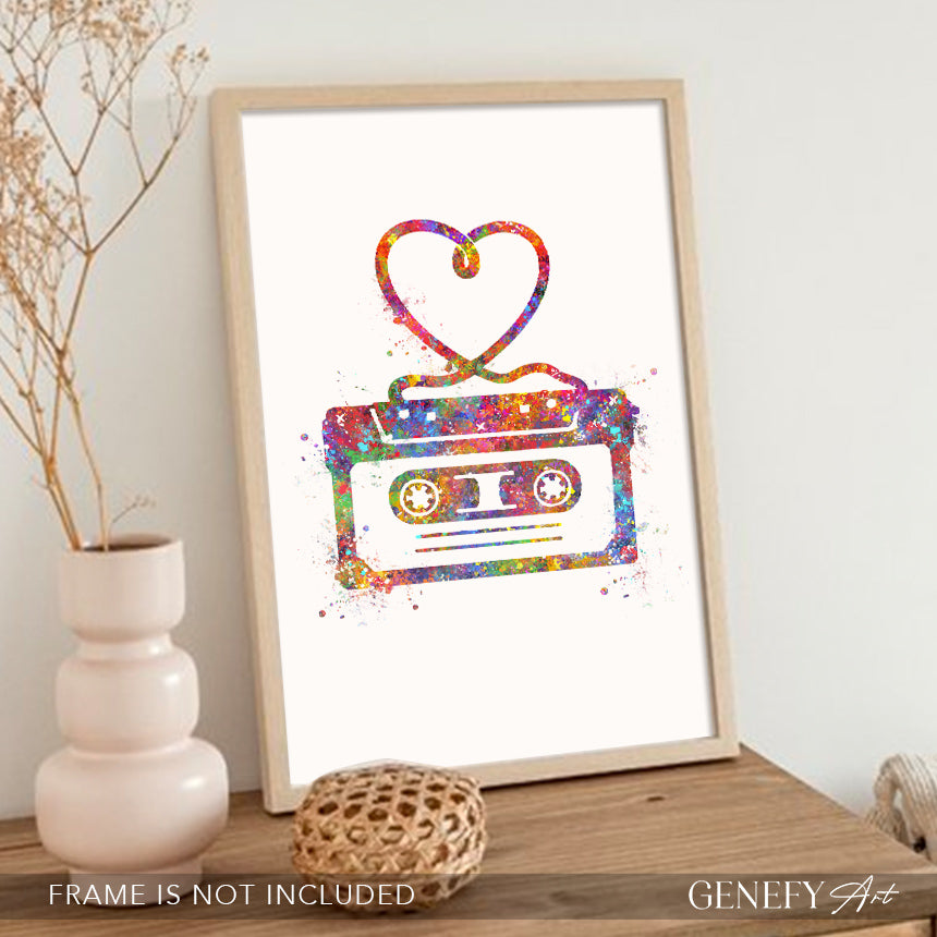 Mixtape Art Print
