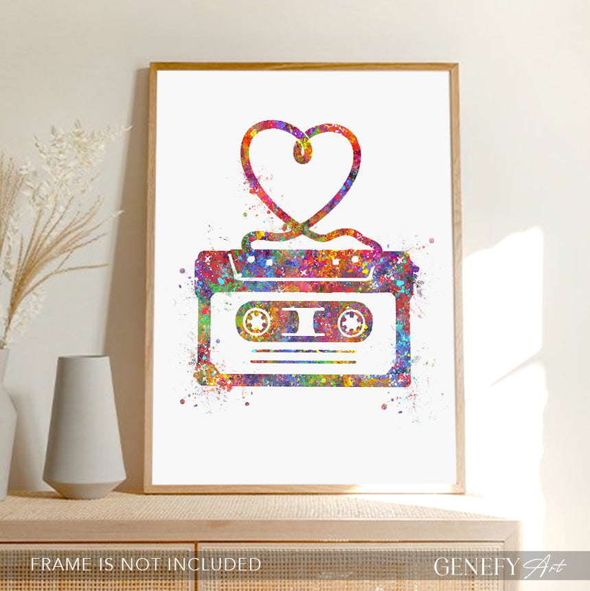 Mixtape Art Print