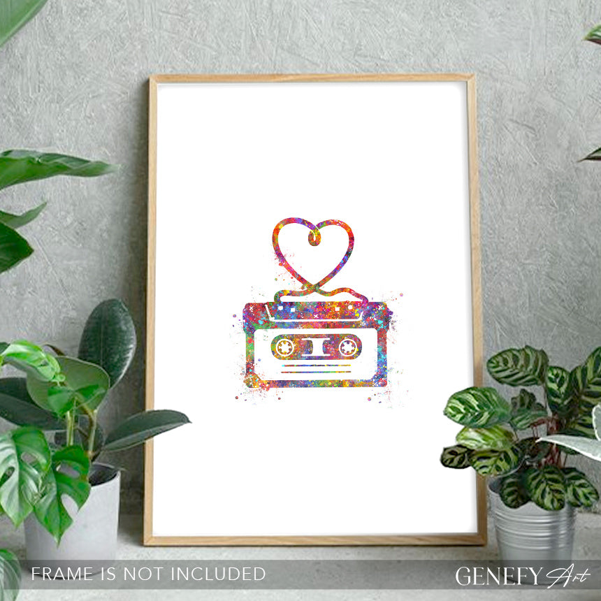 Mixtape Art Print