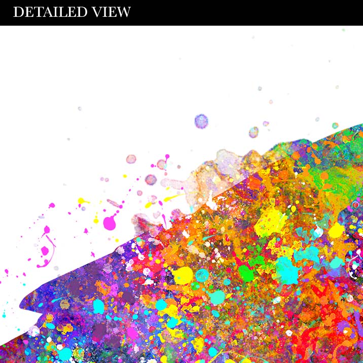 Mother Duck and Ducklings Watercolour Print