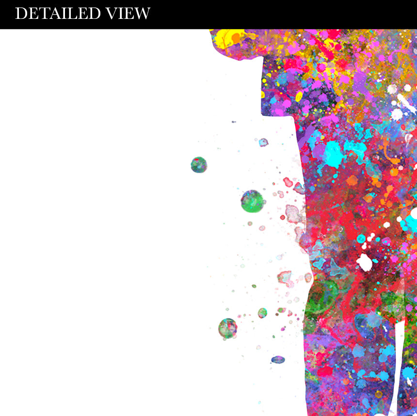 Mother and Daughter Holding Hands Art Print